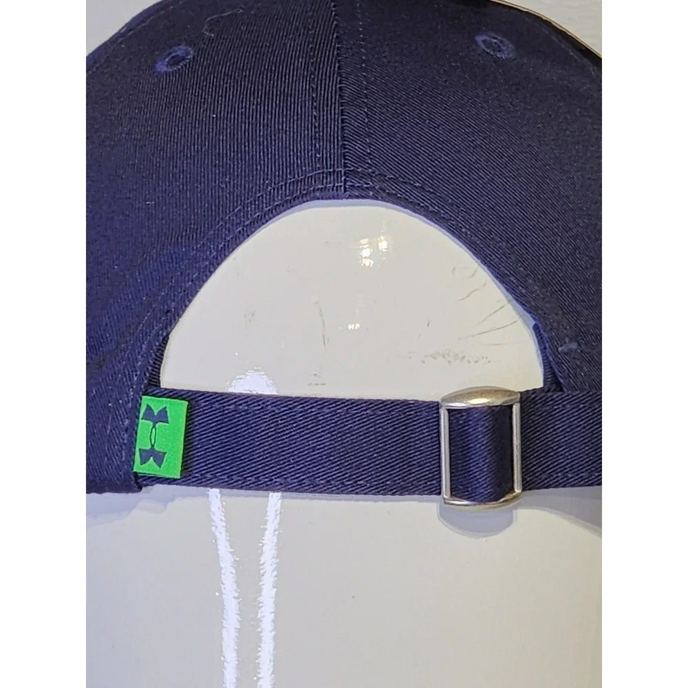 Under Armour‎  Project Rock Unisex Youth Cap Navy Blue Green Adjustable 1369814